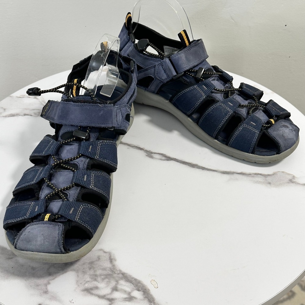 Vionic Nate Blue Adjustable‎ Strap Outdoor Hiking Sandal Mens US 12